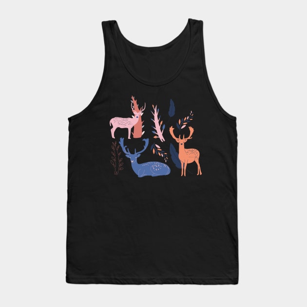 oh deer Tank Top by Think Beyond Color